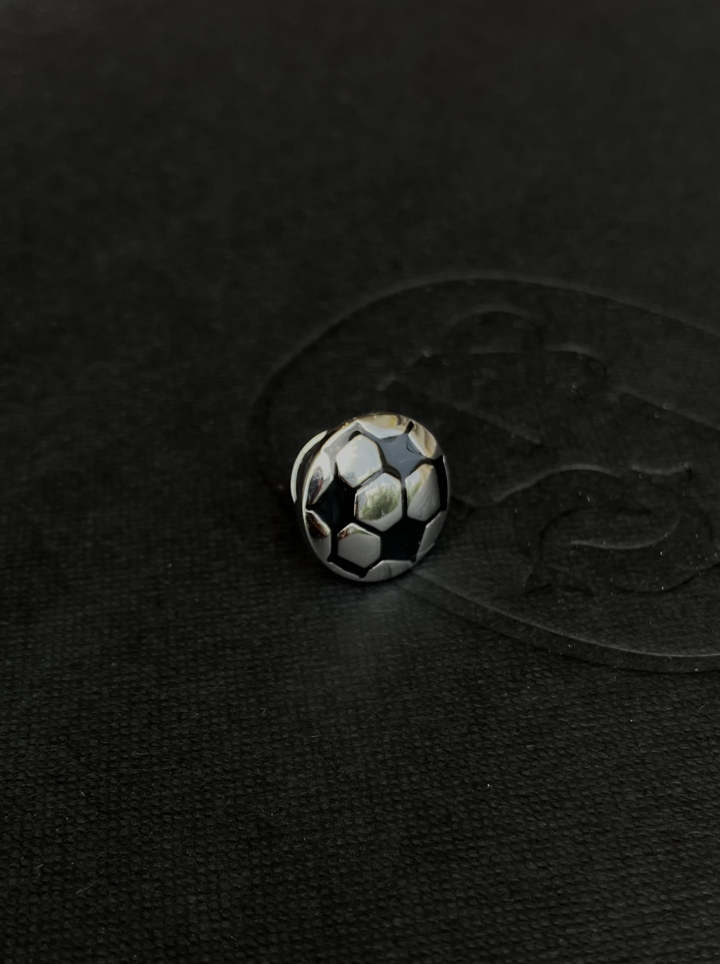 Boutonnier pelota de futbol soccer