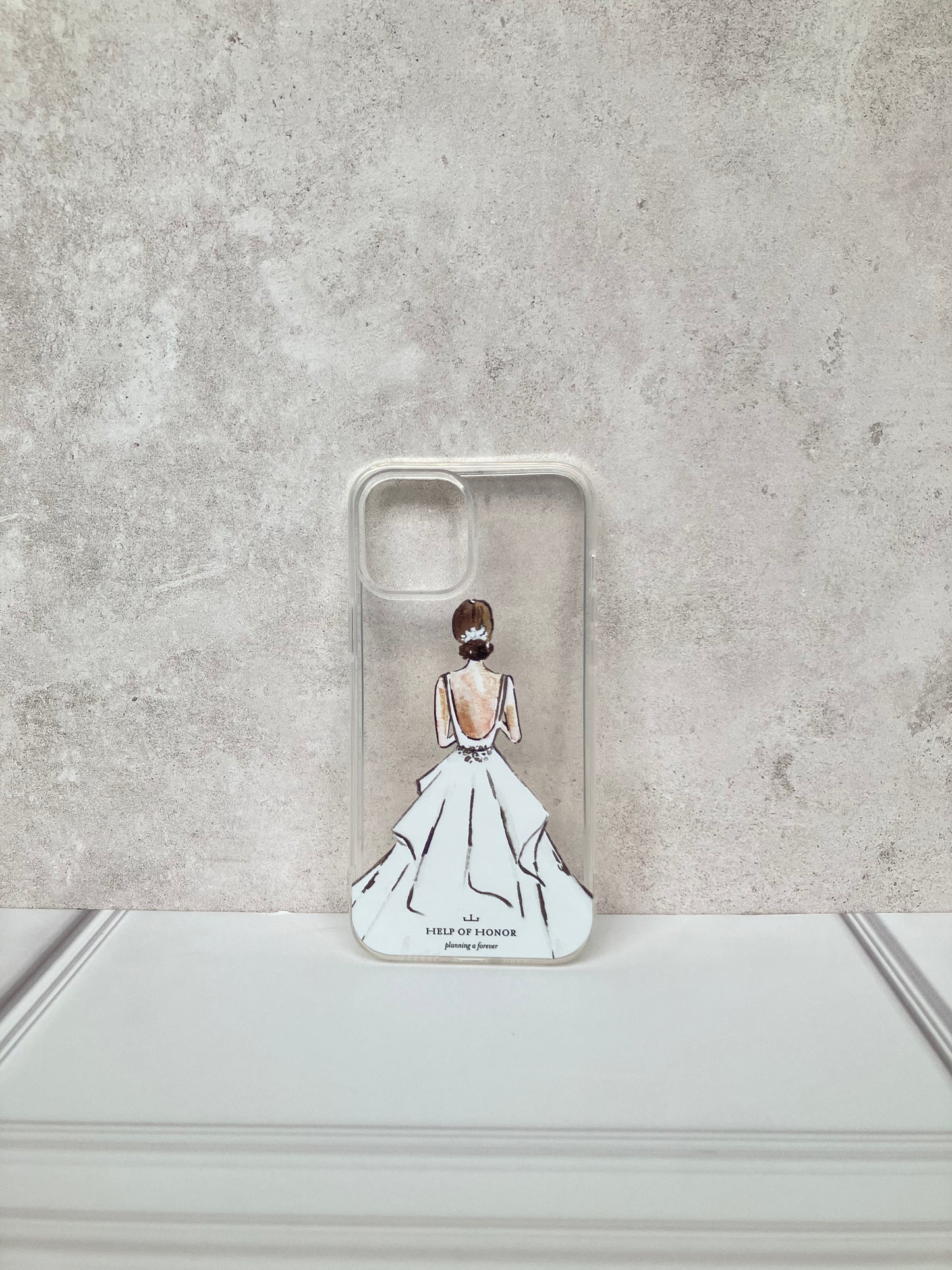 Funda Iphone "Brunette Bride"