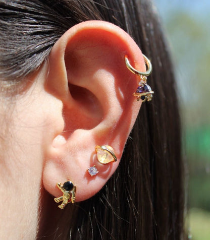 Aretes Piercings de planetas