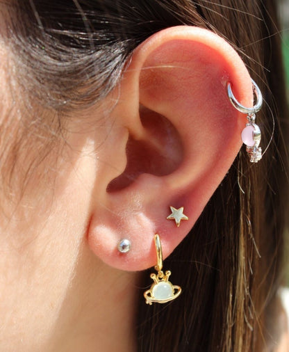 Aretes Piercings de planetas