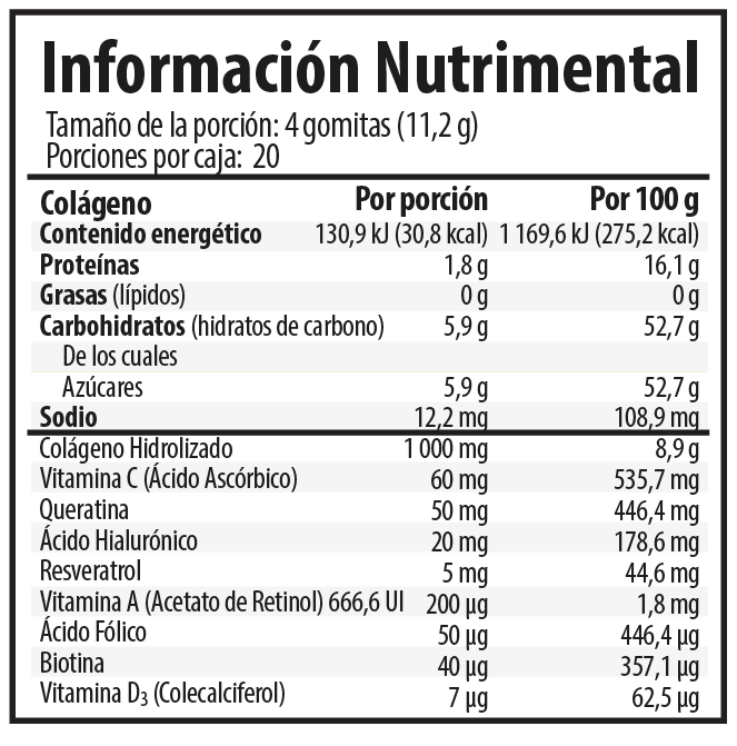 Belabear® Colágeno + Biotina